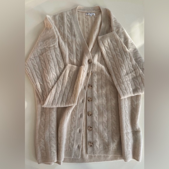 Reformation Giusta Oversized Cashmere Cardigan - Picture 4 of 8